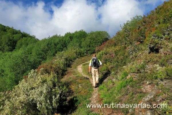 Hacia las lagunas de Tablado. Llegando al Alto del Valle (Alto del Vatse)